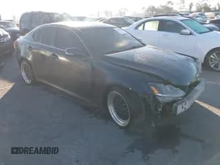 ✅ 2010 Lexus IS 250 • VIN: JTHBF5C22A2095747 • Lot: 43794801. Listed on IAAI with 124,124 mi. Free auction sales archive from the USA and detailed vehicle history report at DreamBid. Image 1.