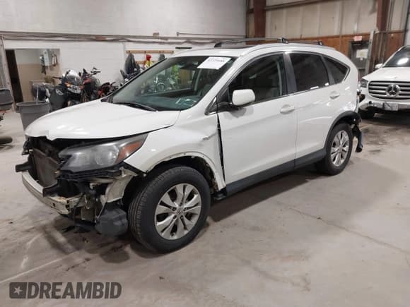 ✅ 2013 Honda CR-V EX-L • VIN: 5J6RM4H77DL019194 • Lot: 43729688. Listed on IAAI with 162,328 mi. Free auction sales archive from the USA and detailed vehicle history report at DreamBid. Image 2.