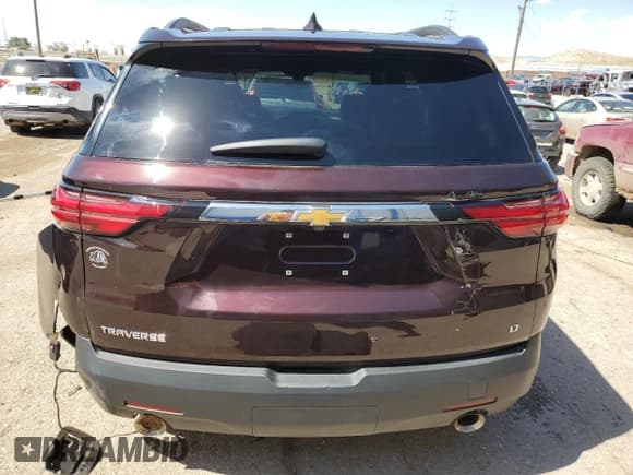 ✅ 2023 Chevrolet Traverse LT Cloth • VIN: 1GNERGKW3PJ291398 • Lot: 56634104. Wystawiony na Copart z przebiegiem 8 777 mil. Bezpłatny archiwum sprzedaży aukcyjnych z USA i szczegółowy raport historii pojazdu na DreamBid. Zdjęcie 6.