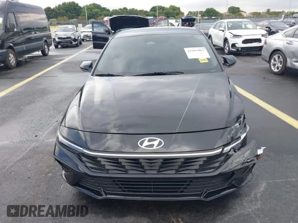 ✅ 2024 Hyundai Elantra SEL • VIN: KMHLM4DG7RU774182 • Lot: 43187083. Listed on IAAI with 19,476 mi. Free auction sales archive from the USA and detailed vehicle history report at DreamBid. Image 12.