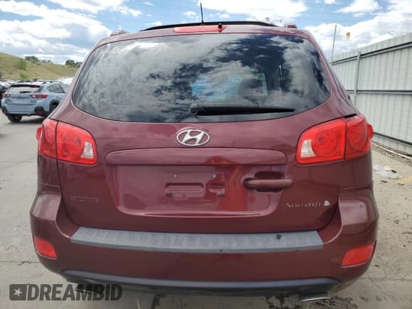 ✅ 2007 Hyundai Santa Fe GLS • VIN: 5NMSG13D27H060834 • Lot: 67487644. Listed on Copart with 159,286 mi. Free auction sales archive from the USA and detailed vehicle history report at DreamBid. Image 6.