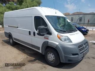 ✅ 2018 Ram ProMaster Cargo • VIN: 3C6URVJG4JE101381 • Lot: 42734517. Listed on IAAI with 69,228 mi. Free auction sales archive from the USA and detailed vehicle history report at DreamBid. Image 1.