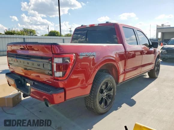 ✅ 2022 Ford F-150 Platinum • VIN: 1FTFW1E88NFB93211 • Лот: 85256775. Опубликован ранее на Copart с пробегом 41 605 миль. Бесплатный доступ к архиву аукционных продаж из США и подробный отчёт об истории автомобиля на DreamBid. Изображение 3.