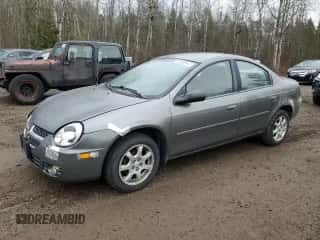 2005 Dodge Neon Highline z VIN 1B3ES46C35D272603, wystawiony jako Copart lot #80932944 z przebiegiem 100 988 mil mil oraz Czysty tytuł • Clean title. Historia ofert i sprzedaży dostępna na DreamBid. Obrazek 1.