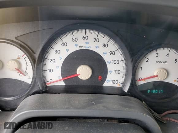 2005 Dodge Dakota ST with VIN 1D7HE28K75S151411, listed as a Copart auction lot 58223775 with 218,017 mi miles and Clean title. Bid and sale history available at DreamBid. Image 9.