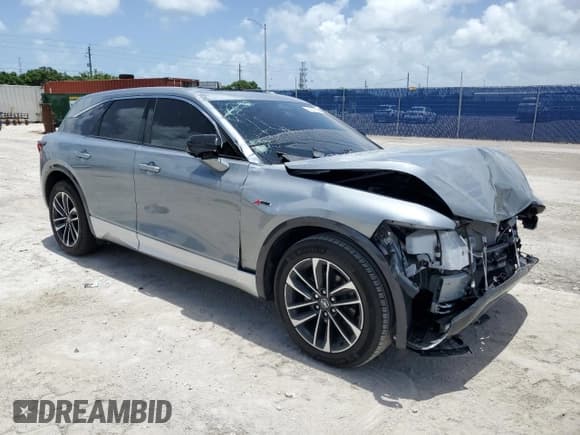 ✅ 2024 Acura ZDX w/A-Spec Package • VIN: 4W5KHMRK2RZ505711 • Лот: 64335685. Опубликован ранее на Copart с пробегом 5 604 миль. Бесплатный доступ к архиву аукционных продаж из США и подробный отчёт об истории автомобиля на DreamBid. Изображение 4.