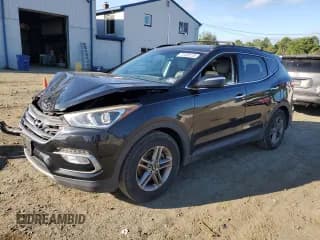 ✅ 2017 Hyundai Santa Fe 2.4L • VIN: 5NMZUDLB2HH002442 • Лот: 70480155. Опубликован ранее на Copart с пробегом 90 121 миль. Бесплатный доступ к архиву аукционных продаж из США и подробный отчёт об истории автомобиля на DreamBid. Изображение 1.