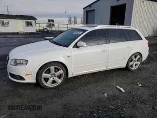 ✅ 2007 Audi A4 • VIN: WAUSH78E27A140109 • Lot: 84942394. Listed on Copart with 189,971 mi. Free auction sales archive from the USA and detailed vehicle history report at DreamBid. Image 1.