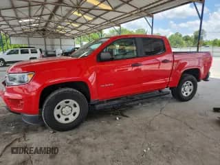 2020 Chevrolet Colorado 2WD Work Truck with VIN 1GCGSBENXL1139690, listed as a Copart auction lot 61231635 with 161,142 mi miles and Salvage title. Bid and sale history available at DreamBid. Image 1.