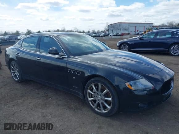 ✅ 2011 Maserati Quattroporte S • VIN: ZAM39JKAXB0055326 • Lot: 41824305. Listed on IAAI with 56,768 mi. Free auction sales archive from the USA and detailed vehicle history report at DreamBid. Image 1.