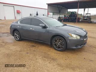 ✅ 2012 Nissan Maxima SV • VIN: 1N4AA5APXCC803529 • Lot: 43836491. Listed on IAAI with Not provided. Free auction sales archive from the USA and detailed vehicle history report at DreamBid. Image 1.