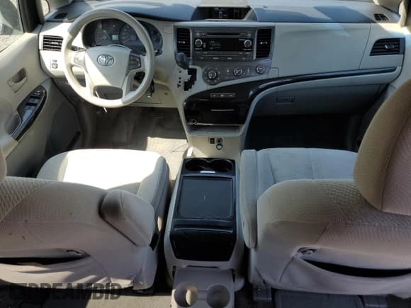 ✅ 2012 Toyota Sienna LE AAS • VIN: 5TDKK3DC3CS278059 • Lot: 54014115. Listed on Copart with 77,656 mi. Free auction sales archive from the USA and detailed vehicle history report at DreamBid. Image 8.