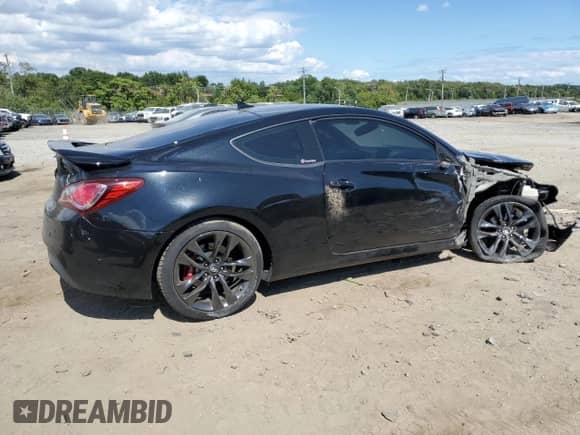 2015 Hyundai Genesis Coupe Ultimate with VIN KMHHU6KJ3FU122087, listed as a Copart auction lot 71317885 with 99,492 mi miles and Salvage title. Bid and sale history available at DreamBid. Image 3.