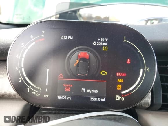 ✅ 2021 MINI Convertible Cooper S • VIN: WMWWJ5C00M3N14853 • Lot: 89669005. Wystawiony na Copart z przebiegiem 16 495 mil. Bezpłatny archiwum sprzedaży aukcyjnych z USA i szczegółowy raport historii pojazdu na DreamBid. Zdjęcie 9.