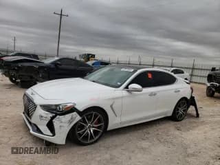✅ 2020 Genesis G70 3.3T • VIN: KMTG74LE5LU055681 • Lot: 53918564. Wystawiony na Copart z przebiegiem 25 778 mil. Bezpłatny archiwum sprzedaży aukcyjnych z USA i szczegółowy raport historii pojazdu na DreamBid. Zdjęcie 1.