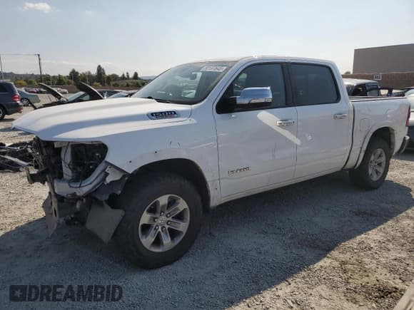 ✅ 2021 Ram 1500 Laramie • VIN: 1C6SRFJM0MN752123 • Lot: 80137645. Wystawiony na Copart z przebiegiem 123 238 mil. Bezpłatny archiwum sprzedaży aukcyjnych z USA i szczegółowy raport historii pojazdu na DreamBid. Zdjęcie 1.