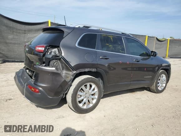 ✅ 2017 Jeep Cherokee Limited • VIN: 1C4PJLDS8HW644069 • Lot: 80728095. Wystawiony na Copart z przebiegiem 58 596 mil. Bezpłatny archiwum sprzedaży aukcyjnych z USA i szczegółowy raport historii pojazdu na DreamBid. Zdjęcie 3.