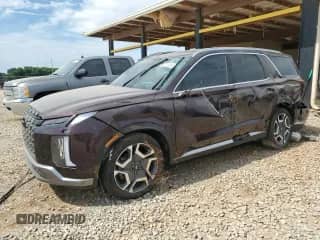 2024 Hyundai Palisade Limited с VIN KM8R5DGE2RU719897, выставлен на аукционе Copart как лот 62289395 с пробегом 7 143 миль миль и Списание • Salvage title. История ставок и продаж доступна на DreamBid. Изображение 1.