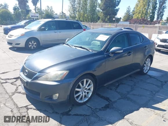 ✅ 2010 Lexus IS 250 • VIN: JTHBF5C28A2095736 • Лот: 43296145. Опубликован ранее на IAAI с пробегом 167 337 миль. Бесплатный доступ к архиву аукционных продаж из США и подробный отчёт об истории автомобиля на DreamBid. Изображение 2.