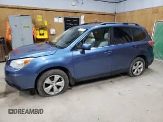 2015 Subaru Forester Premium with VIN JF2SJADC6FH535698, listed as a Copart auction lot 89537575 with 100,869 mi miles and Clean title. Bid and sale history available at DreamBid. Image 1.