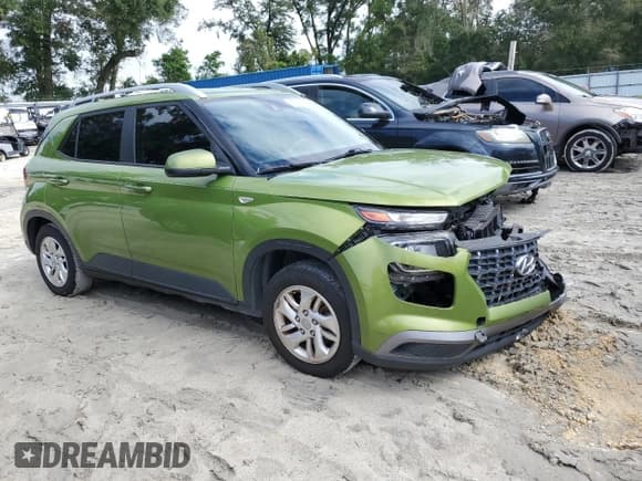 ✅ 2020 Hyundai Venue SEL • VIN: KMHRC8A36LU035124 • Lot: 85669145. Listed on Copart with 91,346 mi. Free auction sales archive from the USA and detailed vehicle history report at DreamBid. Image 4.