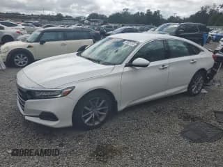 ✅ 2022 Honda Accord LX • VIN: 1HGCV1F14NA065697 • Lot: 85521245. Listed on Copart with 47,500 mi. Free auction sales archive from the USA and detailed vehicle history report at DreamBid. Image 1.