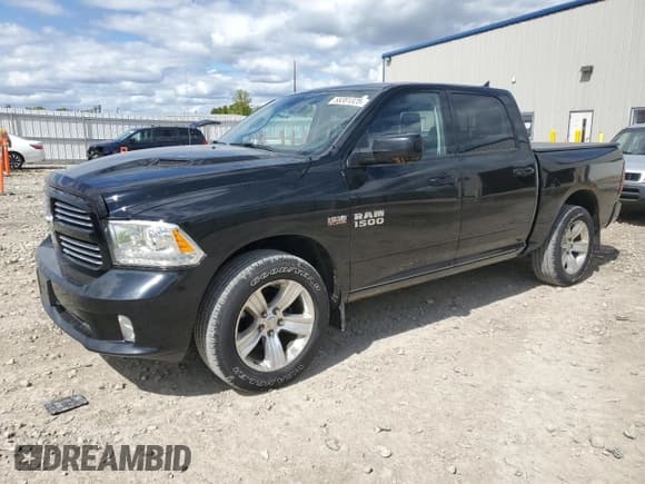 ✅ 2013 Ram 1500 Sport • VIN: 1C6RR7MT1DS576272 • Lot: 58381325. Listed on Copart with 177,795 mi. Free auction sales archive from the USA and detailed vehicle history report at DreamBid. Image 1.