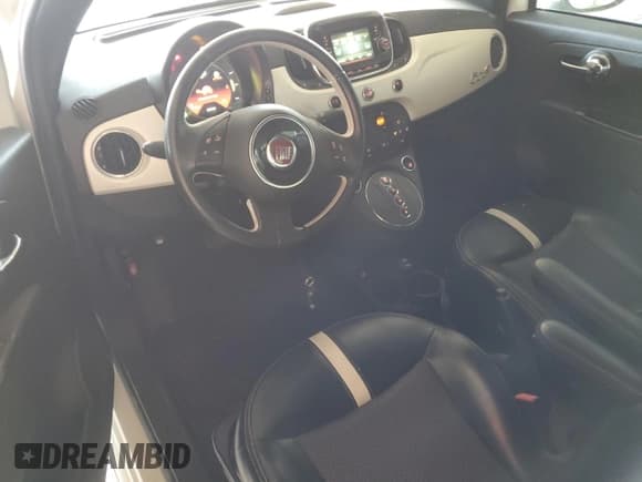 ✅ 2016 FIAT 500e • VIN: 3C3CFFGE6GT125697 • Lot: 66169415. Listed on Copart with 31,859 mi. Free auction sales archive from the USA and detailed vehicle history report at DreamBid. Image 8.