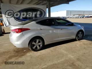 2013 Hyundai Elantra Limited z VIN 5NPDH4AE0DH277218, wystawiony jako Copart lot #87398875 z przebiegiem 170 619 mil mil oraz Szkoda całkowita • Salvage title. Historia ofert i sprzedaży dostępna na DreamBid. Obrazek 3.