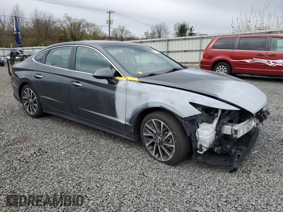 ✅ 2023 Hyundai Sonata Limited • VIN: KMHL34J21PA316387 • Лот: 52066715. Опубликован ранее на Copart с пробегом 38 665 миль. Бесплатный доступ к архиву аукционных продаж из США и подробный отчёт об истории автомобиля на DreamBid. Изображение 4.