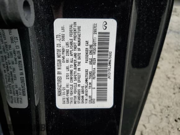 ✅ 2021 Infiniti Q60 Luxe • VIN: JN1EV7KL4MM470492 • Lot: 69246014. Listed on Copart with 23,719 mi. Free auction sales archive from the USA and detailed vehicle history report at DreamBid. Image 12.