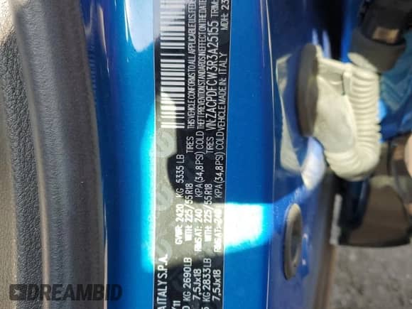 2024 Dodge Hornet R/T z VIN ZACPDFCW3R3A25155, wystawiony jako Copart lot #55942905 z przebiegiem 9 180 mil mil oraz Szkoda całkowita • Salvage title. Historia ofert i sprzedaży dostępna na DreamBid. Obrazek 14.