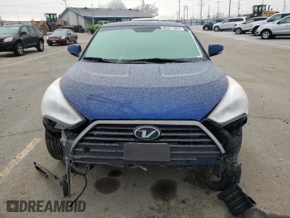 ✅ 2017 Hyundai Veloster Turbo • VIN: KMHTC6AE8HU314853 • Lot: 82871824. Wystawiony na Copart z przebiegiem 58 153 mil. Bezpłatny archiwum sprzedaży aukcyjnych z USA i szczegółowy raport historii pojazdu na DreamBid. Zdjęcie 5.