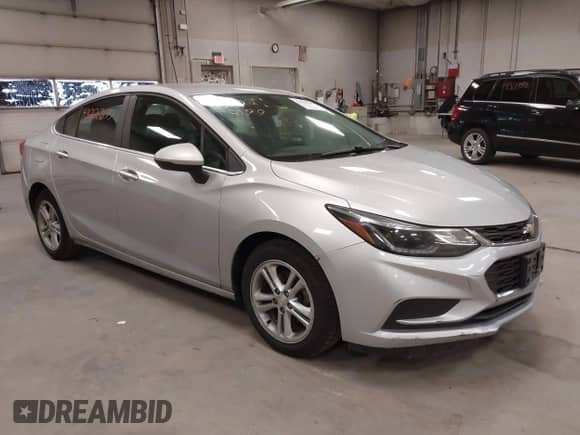 2017 Chevrolet Cruze LT with VIN 3G1BE5SM8HS571093, listed as a IAAI auction lot 43222199 with 137,766 mi miles and . Bid and sale history available at DreamBid. Image 1.