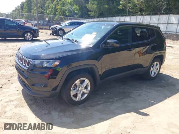 ✅ 2023 Jeep Compass Sport • VIN: 3C4NJDAN5PT570934 • Lot: 42989440. Listed on IAAI with 36,862 mi. Free auction sales archive from the USA and detailed vehicle history report at DreamBid. Image 17.