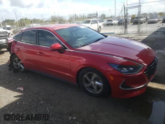 2021 Hyundai Sonata SE с VIN 5NPEG4JA7MH119396, выставлен на аукционе Copart как лот 82197735 с пробегом 33 066 миль миль и На запчасти • Non repairable. История ставок и продаж доступна на DreamBid. Изображение 4.