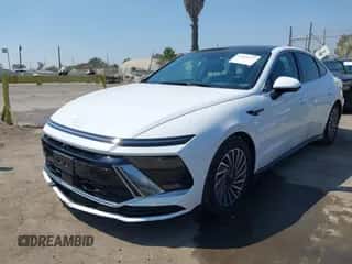 2025 Hyundai Sonata Limited with VIN KMHL54JJ6SA119371, listed as a IAAI auction lot 42953277 with 10,336 mi miles and . Bid and sale history available at DreamBid. Image 2.