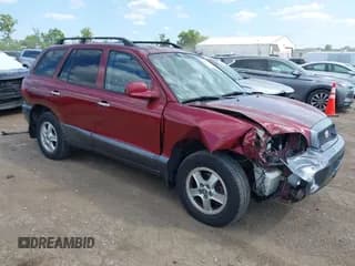✅ 2004 Hyundai Santa Fe GLS • VIN: KM8SC73E54U674445 • Lot: 43007825. Listed on IAAI with 95,553 mi. Free auction sales archive from the USA and detailed vehicle history report at DreamBid. Image 1.