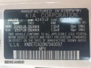 ✅ 2022 Kia Seltos SX • VIN: KNDETCA20N7340097 • Lot: 70706185. Wystawiony na Copart z przebiegiem 39 708 mil. Bezpłatny archiwum sprzedaży aukcyjnych z USA i szczegółowy raport historii pojazdu na DreamBid. Zdjęcie 13.