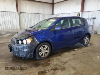 2013 Chevrolet Sonic LT with VIN 1G1JC6SH0D4150361, listed as a Copart auction lot 85276775 with 65,979 mi miles and Salvage title. Bid and sale history available at DreamBid. Image 1.