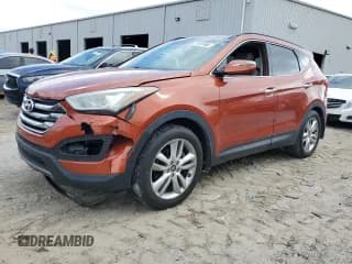 ✅ 2015 Hyundai Santa Fe • VIN: 5XYZW4LA2FG244995 • Lot: 84459855. Listed on Copart with 160,029 mi. Free auction sales archive from the USA and detailed vehicle history report at DreamBid. Image 1.