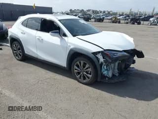 ✅ 2019 Lexus UX 250h • VIN: JTHU9JBH5K2012831 • Lot: 42224784. Wystawiony na IAAI z przebiegiem 107 744 mil. Bezpłatny archiwum sprzedaży aukcyjnych z USA i szczegółowy raport historii pojazdu na DreamBid. Zdjęcie 1.