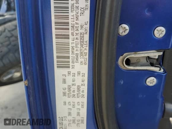 2019 Ram 1500 Express with VIN 1C6RR7FG4KS635635, listed as a Copart auction lot 67610484 with 81,543 mi miles and Salvage title. Bid and sale history available at DreamBid. Image 13.