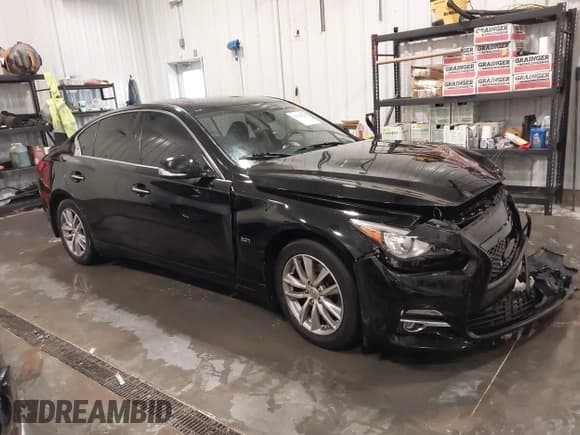 ✅ 2016 Infiniti Q50 Premium • VIN: JN1EV7ARXGM344082 • Лот: 42338189. Опубликован ранее на IAAI с пробегом 86 633 миль. Бесплатный доступ к архиву аукционных продаж из США и подробный отчёт об истории автомобиля на DreamBid. Изображение 1.