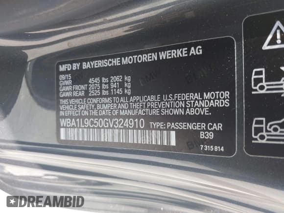 ✅ 2016 BMW 2 Series 228i xDrive • VIN: WBA1L9C50GV324910 • Lot: 42153692. Wystawiony na IAAI z przebiegiem 48 785 mil. Bezpłatny archiwum sprzedaży aukcyjnych z USA i szczegółowy raport historii pojazdu na DreamBid. Zdjęcie 9.