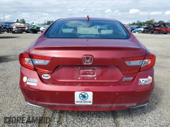 2018 Honda Accord Touring with VIN 1HGCV3F97JA007479, listed as a Copart auction lot 81621075 with 250,038 mi miles and Salvage title. Bid and sale history available at DreamBid. Image 6.