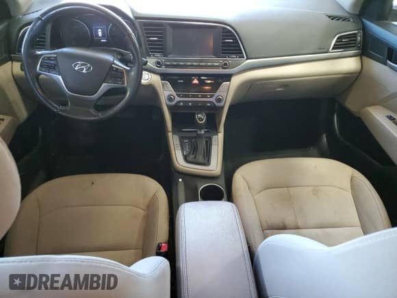 2017 Hyundai Elantra SE with VIN 5NPD84LF9HH163181, listed as a Copart auction lot 83983175 with 86,986 mi miles and Salvage title. Bid and sale history available at DreamBid. Image 8.