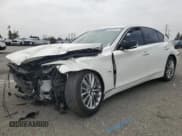 ✅ 2020 Infiniti Q50 Luxe • VIN: JN1EV7AP3LM207414 • Lot: 55324015. Listed on Copart with 75,141 mi. Free auction sales archive from the USA and detailed vehicle history report at DreamBid. Image 1.