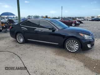 2014 Hyundai Equus Ultimate z VIN KMHGH4JH0EU090524, wystawiony jako Copart lot #71030015 z przebiegiem 44 104 mil mil oraz Szkoda całkowita • Salvage title. Historia ofert i sprzedaży dostępna na DreamBid. Obrazek 4.
