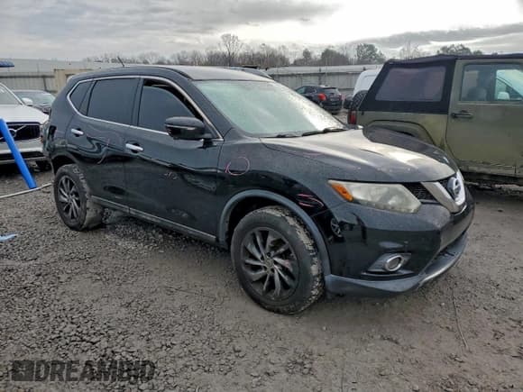 ✅ 2015 Nissan Rogue SL • VIN: 5N1AT2MV1FC776637 • Lot: 95321145. Listed on Copart with Not provided. Free auction sales archive from the USA and detailed vehicle history report at DreamBid. Image 4.